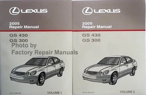 2005 Lexus GS430 GS300 Factory Service Manual Original GS Shop Repair Set 01-05 - Picture 1 of 6