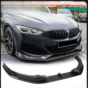 Carbon Fiber Front Bumper Lip Spoiler Fit for BMW 8Series G14 G15 G16 M850i 840i - Picture 1 of 14