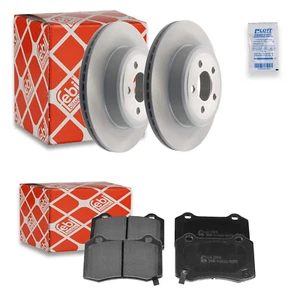 2x FEBI Bremsscheiben Ø320mm + Beläge Hinten passend für Chrysler 300C Touring - Bild 1 von 7