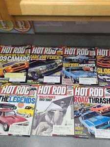 Hot Rod Magazine Lot Of 7 2006 2007 2008