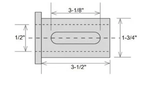 1-3/4" OD CNC Tool Holder Bushing TYPE C 1/2" ID 42056036 - Picture 1 of 2