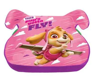 Enfants Rehausseur de Voiture: " Skye ",Fille - This Pup's Gotta Fly! Ec Norme - Photo 1/4