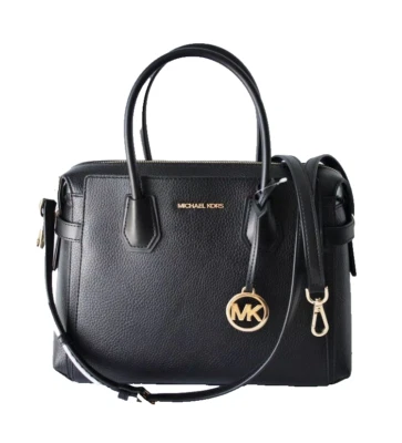 MICHAEL KORS Tasche Bag MERCER MD TZ Belted SATCHEL schwarz 35S4GM9S6L