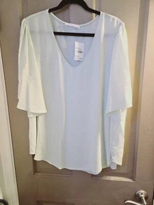 New Lush 3x pale mint green top - Picture 1 of 3