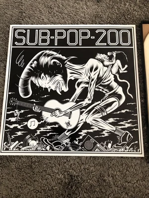 MINT Never Played SUB POP 200 V/A 3XLP boxset w/ booklet Nirvana Soundgarden - Image 1 of 4