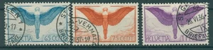 SCHWEIZ 1923 Nr 189-191 gestempelt (920040) - Picture 1 of 1