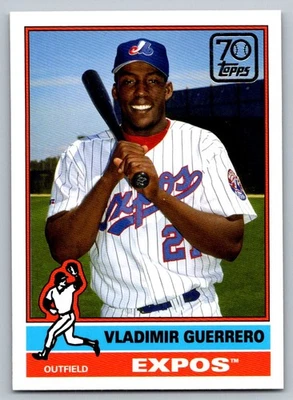 Topps 2021 70 años Vladimir Guerrero Foto 1 de 2