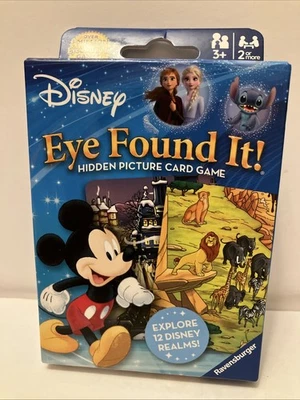 Disney - Eye Found It! Hidden Picture Card Game by Ravensburger - Ages 3+ - Image 1 of 4