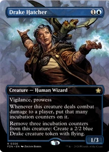 NM - Drake Hatcher (Borderless) R Foundations 306 - Picture 1 of 2