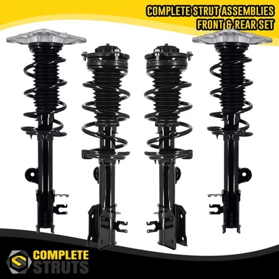 Front & Rear Complete Struts & Coil Spring Assemblies for 2017-2021 Jeep Compass - Image 1 of 4