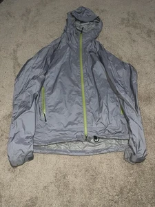 Patagonia Windbreaker Packable Jacket Men’s Grey Size Large - Picture 1 of 15