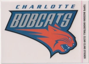 2005-06 Topps Bazooka Window Clings NBA #3 Charlotte Bobcats - Picture 1 of 2