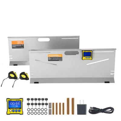 Wheel Alignment Tool Camber/Caster/Toe Gauge Toe Plates Measuring Tapes Foto 1 de 4