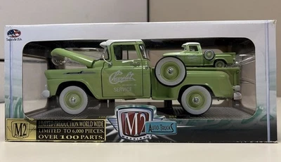 NIB M2 Machines 1958 Chevrolet Apache Step Side S04 40300 Diecast Model 1/24 - Image 1 of 4