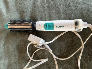 Vtg Conair CD160D Hot Air Dual Voltage Wide Barrel Curling Iron Brush Blow Dyer - Picture 1 of 7