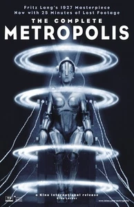 Fritz Lang's Metropolis Movie Poster Print (Style D): 11 x 17 cm - Bild 1 von 1