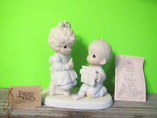 1988 Precious Moments "Wishing You a Perfect Choice" Engagement Figurine