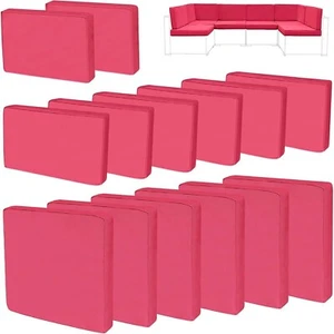14PCs Patio Furniture Chair Cushion Cover Set Replacement Outdoor Slipcovers - Picture 1 of 8