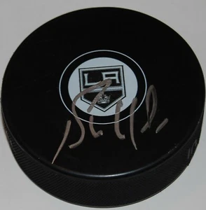BERNIE NICHOLLS signed (LOS ANGELES KINGS) souvenir logo hockey puck W/COA - Picture 1 of 1