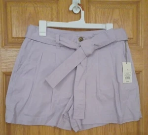 A New Day Size 10 Womens Stretch Elastizado Shorts Purple NWT - Bild 1 von 9