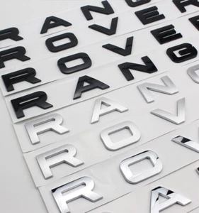 Glamorous English Letter Car Sticker-Stylish Logo f Range Rover Distinctive Look - Picture 1 of 7