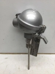 JMS Thermocouple Probes W/ Industrial Protection Head, 4” SS Probe, 1/2” (LOT#1) - Picture 1 of 10