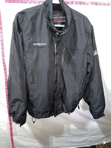 Men ZeroXposur BLACK Winter Coat Zip Zipper Size MEDIUM - Picture 1 of 9
