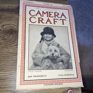 Camera Craft Magazine - January 1926, Love Me Love my dog, Madam Del Oro - Picture 1 of 5