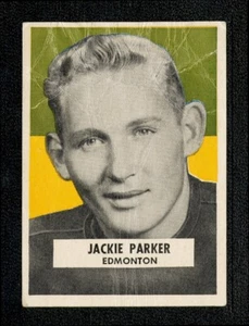 1959 WHEATIES ~ JACKIE PARKER ~ CFL ~ EDMONTON ESKIMOS - Picture 1 of 2