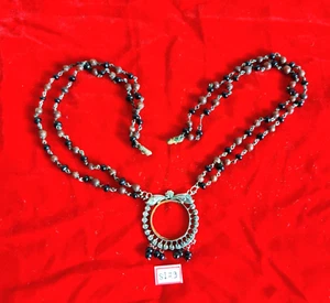 Vintage Handmade Silver Forehead Ornament Jewelry Old Collectible SI29 - Picture 1 of 5