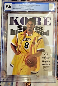 Sports Illustrated Kobe Bryant Special Retirement Issue Lakers CGC 9.6 REPRINT - Picture 1 of 2
