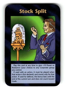 Stock Split Card Limited INWO Illuminati New World Order - Picture 1 of 4