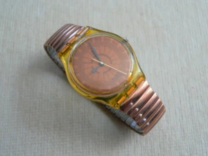 Reloj Swatch Standard Copper Dusk GK127 1990 - Imagen 1 de 5