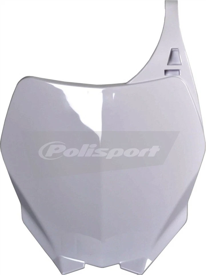 Polisport - 8658100001 передняя номерная табличка белая для Yamaha YZ125/YZ250 2005-2014 - Изображение 1 из 1