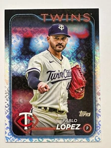 2024 Topps Pablo Lopez All-Star Game Foil ASG #651 Minnesota Twins - Picture 1 of 2