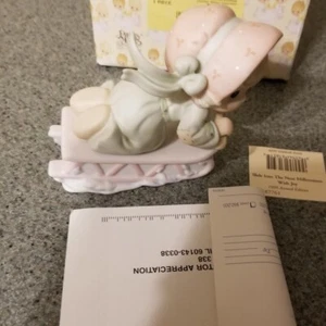 1999 MOMENTI PREZIOSI 'Scivola nel prossimo millennio con gioia' con scatola 587761 - Foto 1 di 2