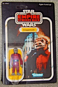 Re carded Vintage Star Wars Snaggletooth - Picture 1 of 2