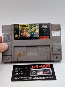 SNESG - Super Nintendo Mario Is Missing! AS IS WILL NOT WORK FOR PARTS - Picture 1 of 5