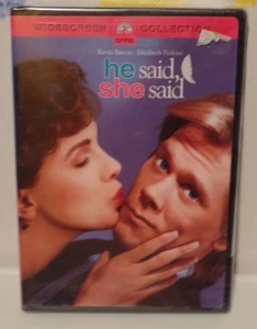 NEW SEALED DVD: He Said, She Said  Kevin Bacon Elizabeth Perkins Widescreen - Imagen 1 de 2