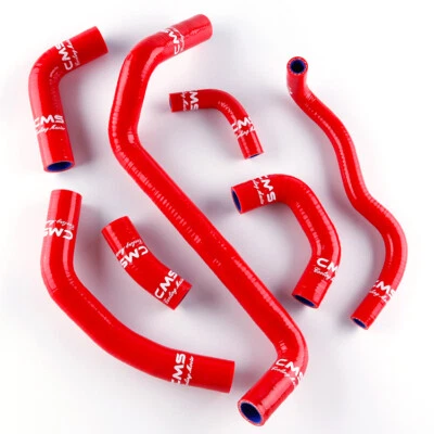 Fits 2003 2004 Honda CBR600RR CBR600 RR Silicone Coolant Radiator Hose Kit Red Foto 1 de 4