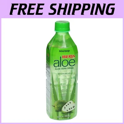 Bebida de aloe vera: sabor guanábana, botellas de 16,9 oz (paquete de 24) Foto 1 de 4