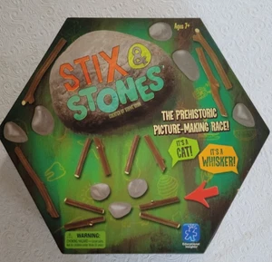 2010 STIX & STONES Game - The Prehistoric Picture-Making Race! - Afbeelding 1 van 4