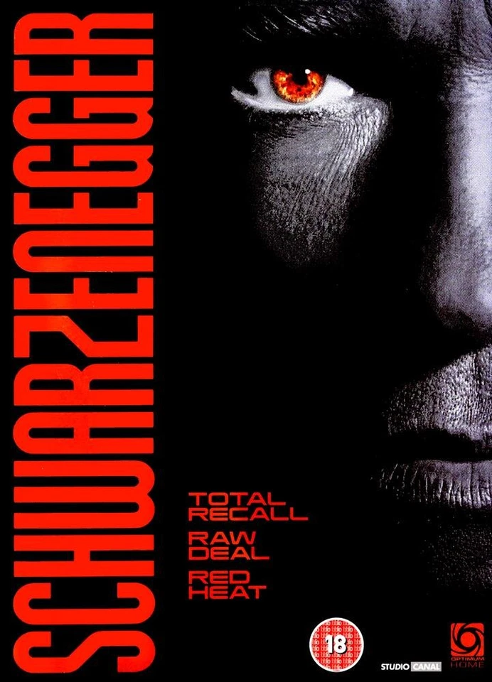 Schwarzenegger - Total Recall / Red Heat / Raw Deal / Red Sonja DVD - Image 1 of 1