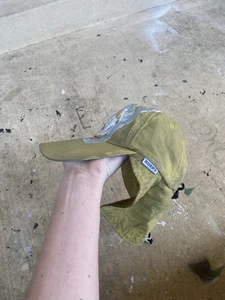 Adams - Extreme Outdoor Cap Yellow BAWR Painted Adjustable Nylon Hat Hand Dyed - Picture 1 of 10