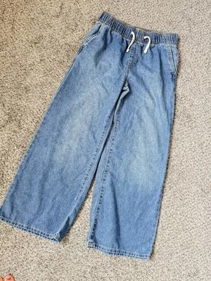 Old Navy Jeans Boys (girls) High Rise Baggy Wide-Leg Pull-On  (10-12) L - Image 1 of 4