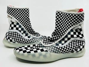 Vans Vault Boot Skoot Lx Checkered White/ Black Rare New Shoes Mens Size 10.5 - Picture 1 of 7