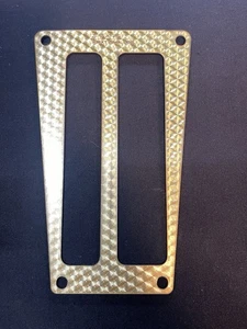 1970-81 Pontiac Trans Am Automatic Console Acrylic Shift Plate Turned Gold - Picture 1 of 5
