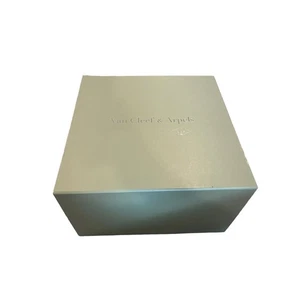 100% Authentic Van Cleef & Arpels Green Jewelry Empty Gift Box 14” x 14”x 8.5” - Picture 1 of 8