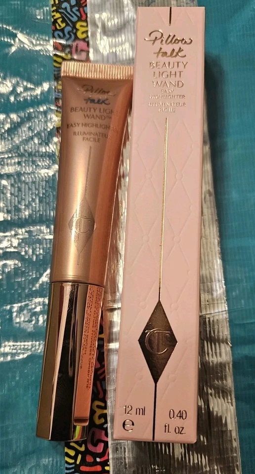 CHARLOTTE TILBURY Beauty Light Wand Pillow Talk 0.4oz Highlighter NEW - Image 1 of 1