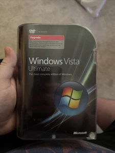 Windows Vista Ultimate DVD 32 & 64 bit w/Product Key - Afbeelding 1 van 3